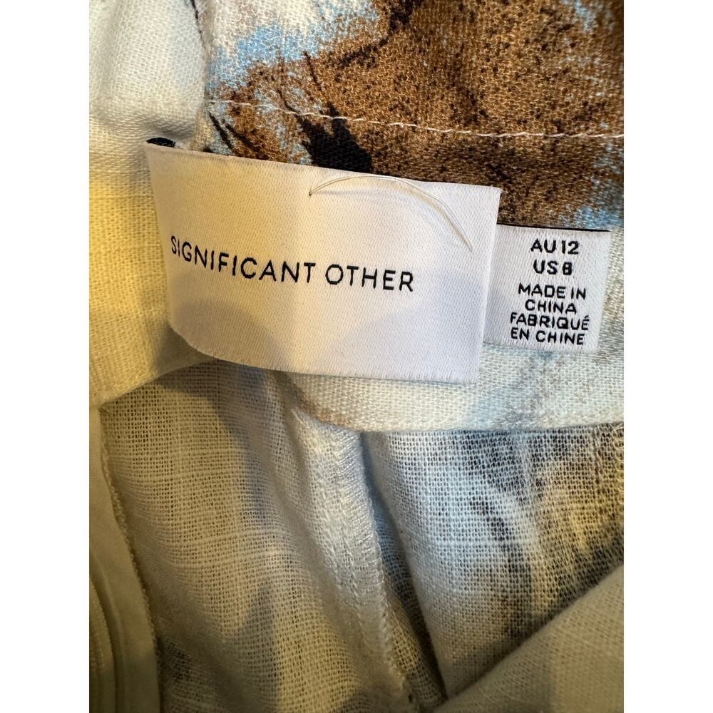Significant Other Rosalie Maxi Dress - Abstract Floral size 8 - Picture 5 of 7